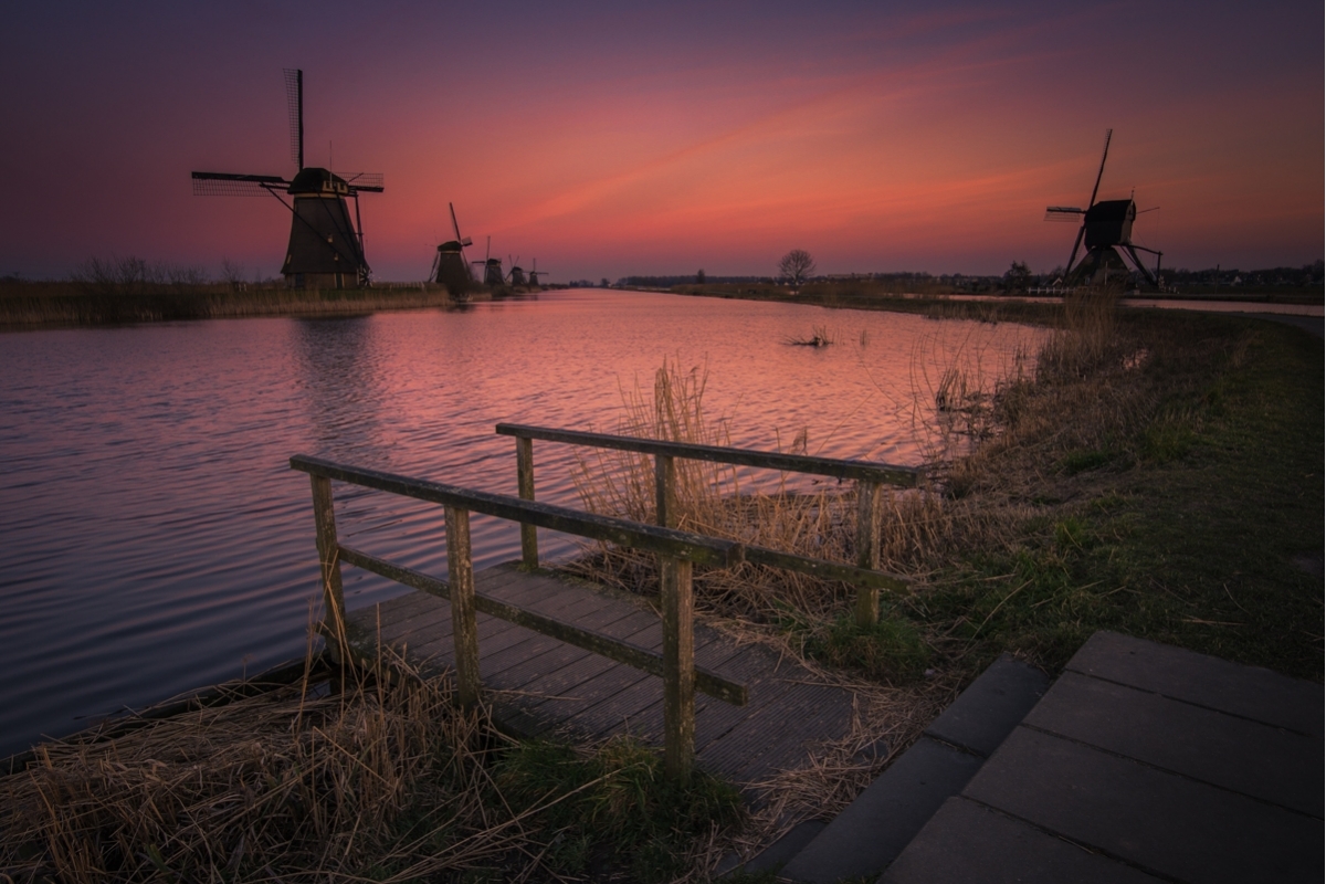Kinderdijk molens Zuid-Holland